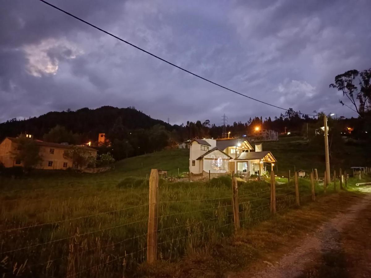Cabana El Encanto De Alu Paipa Luaran gambar